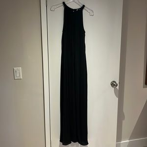 Vince black maxi dress.